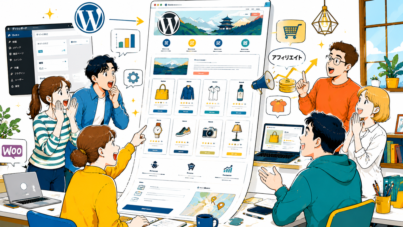 WordPressブログ初期構築