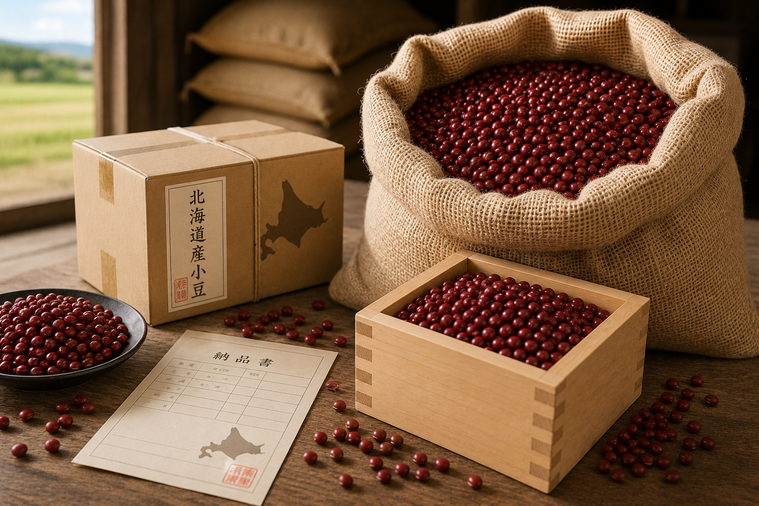 和菓子と抹茶